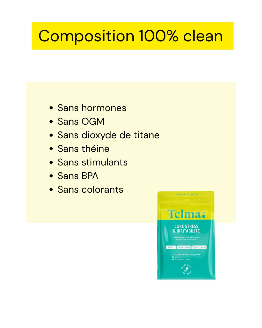 Cure stress & irritabilité