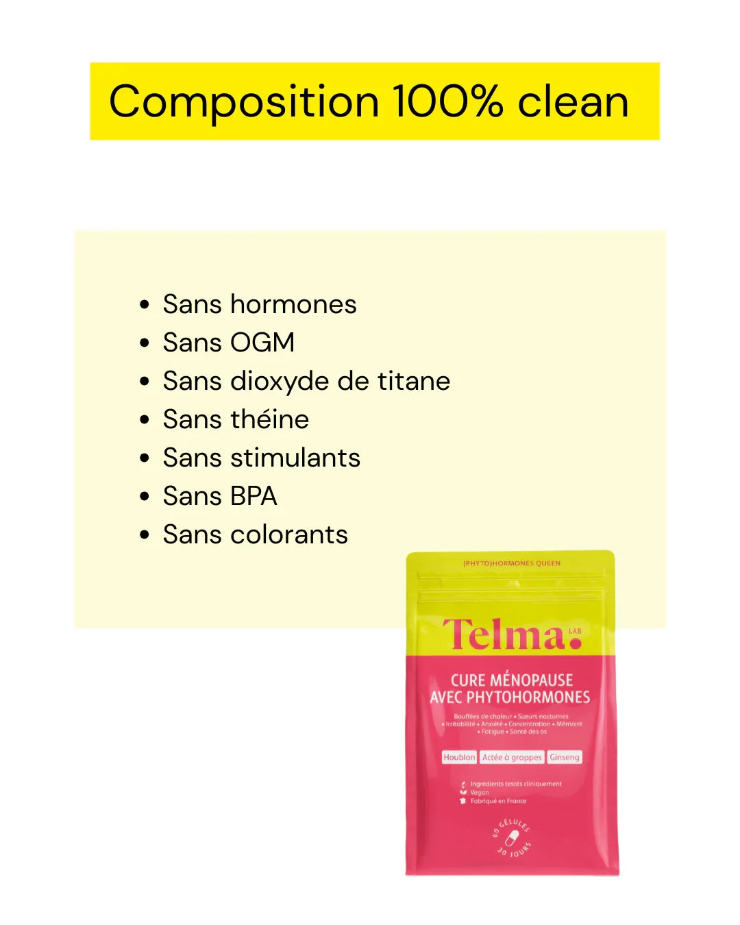 Cure ménopause avec phytohormones