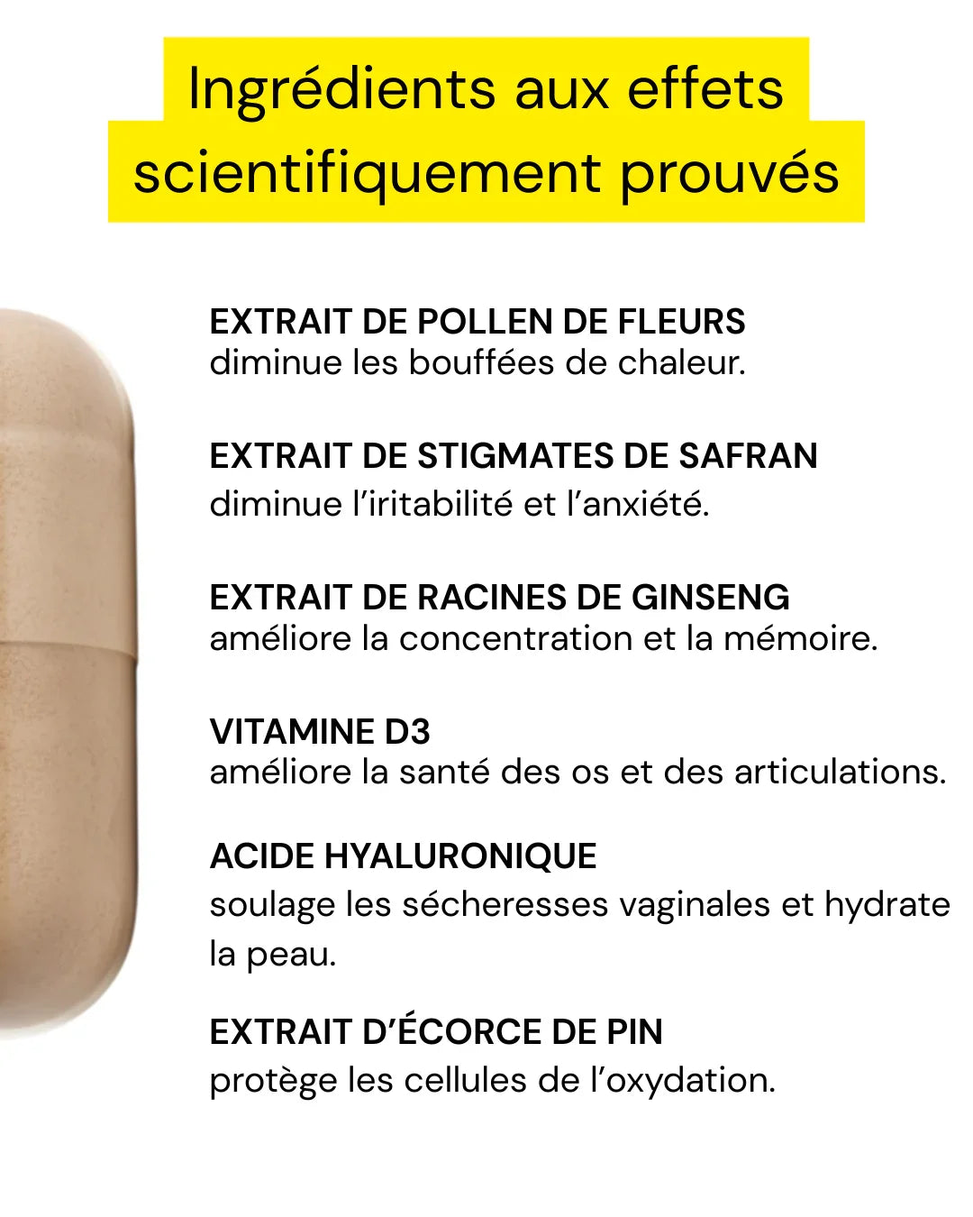 Cure ménopause, sans phytohormones.