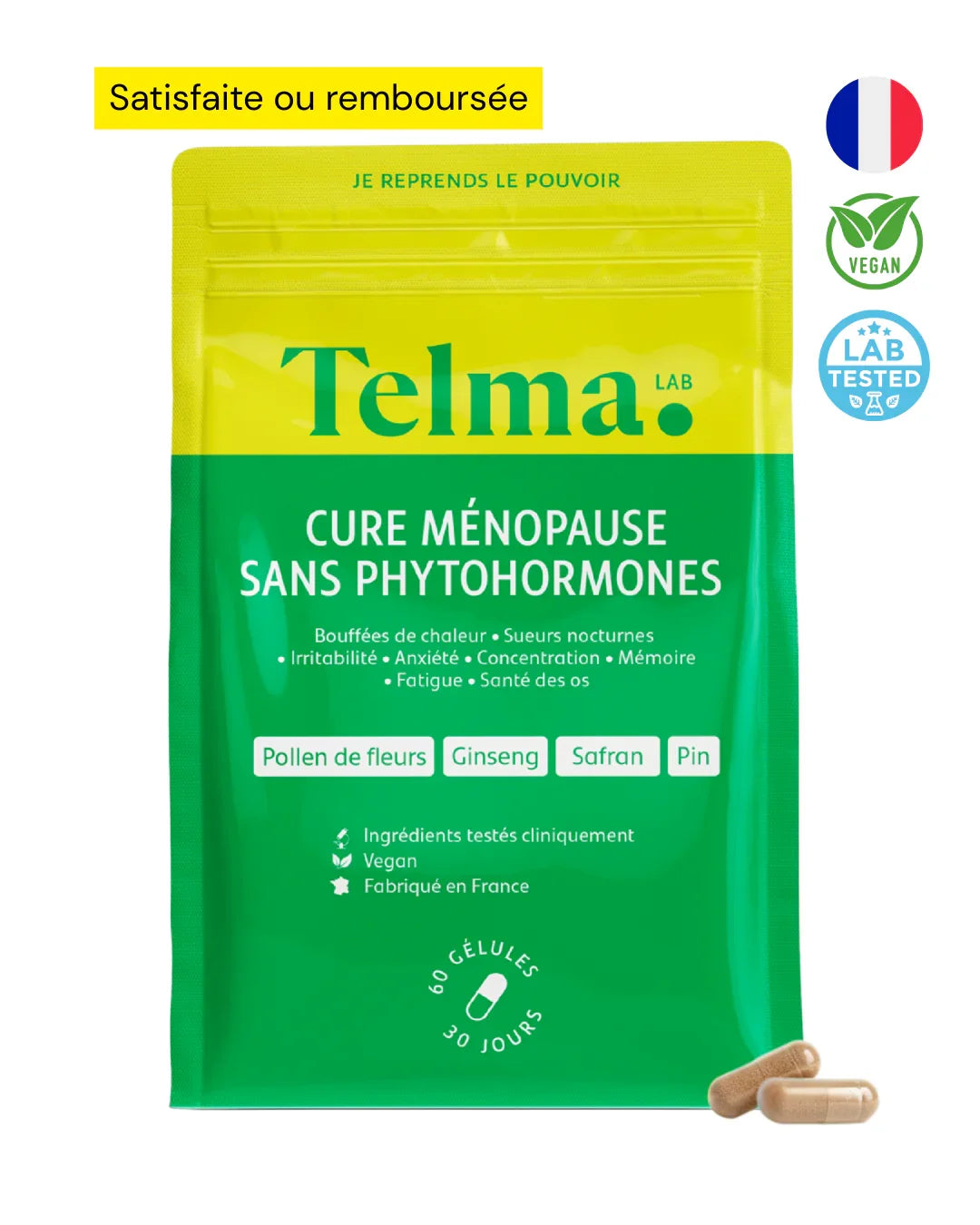 Cure ménopause, sans phytohormones.